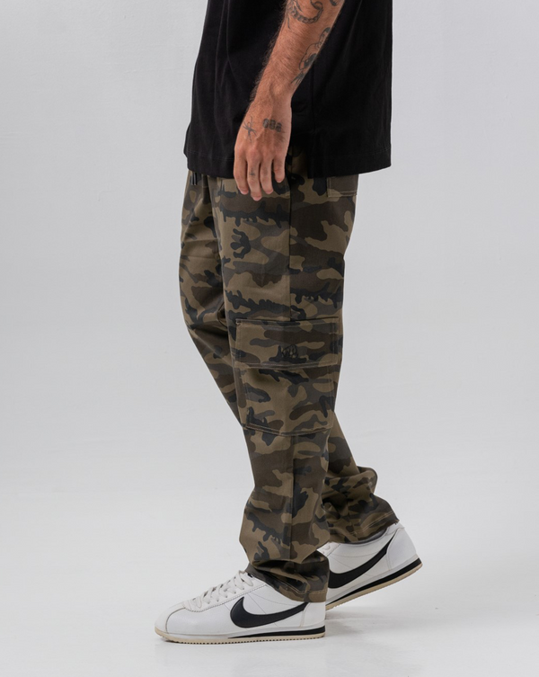 Pantalón Cargo Reckless Camuflado