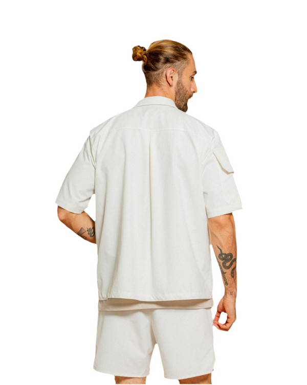 Camisa Pistols Ivory