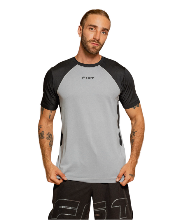Camiseta Deportiva Aviador Gris