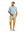 Camiseta Basic Regular Azul Claro