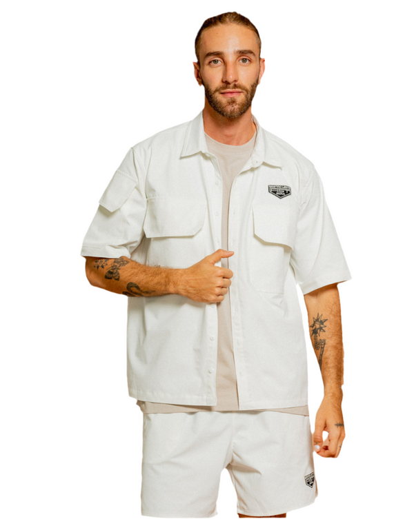 Camisa Pistols Ivory