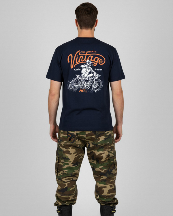 Camiseta Retro Navy