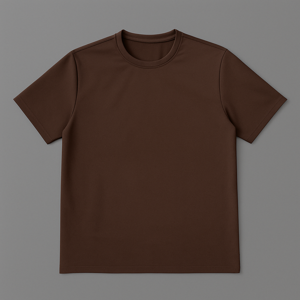 Camiseta Zoe Básica Café