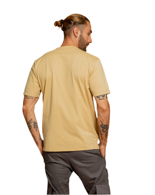 Camiseta Basic Regular Kaki
