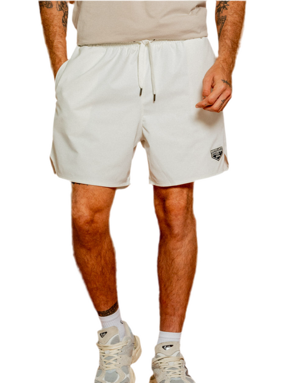 Pantaloneta Motors Ivory