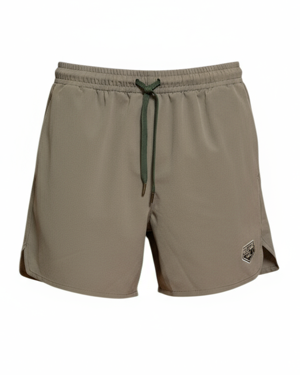 Pantaloneta Motors Verde Grisáceo