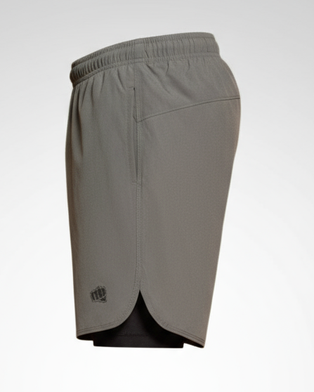 Pantaloneta Deportiva Sebasttian Gris