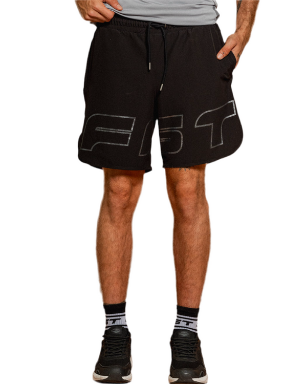 Pantaloneta Deportiva Verstappen Negra