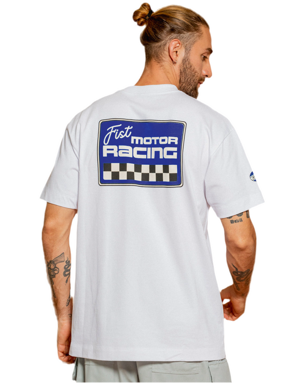 Camiseta Custom Silverstone Blanca
