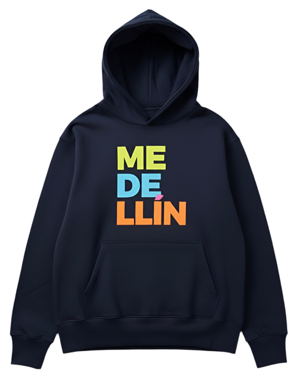 Buzo Medellín azul-colores