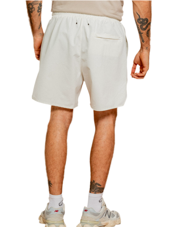 Pantaloneta Motors Ivory