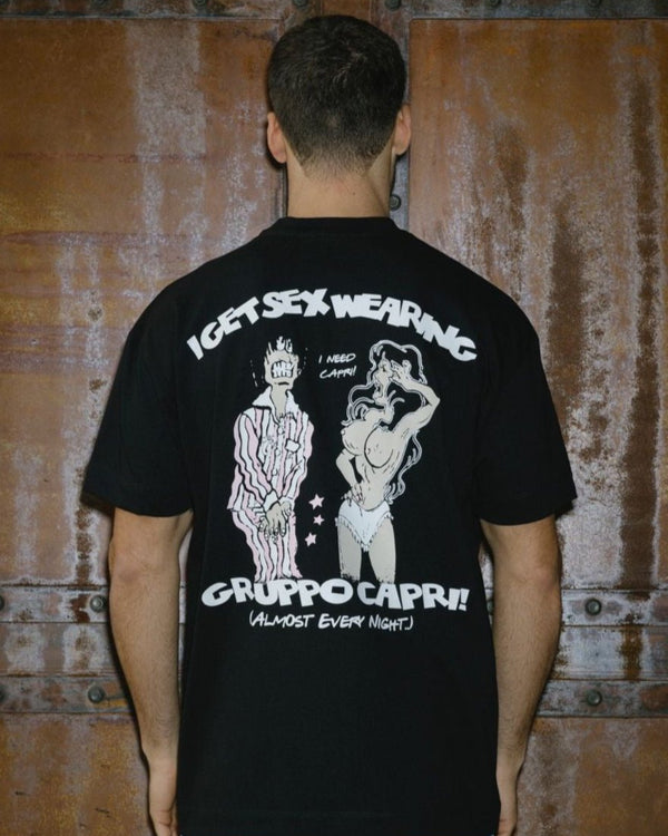 Wearing gruppo capri tee