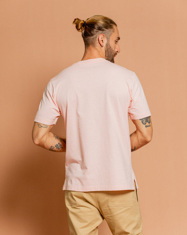 Camiseta Basic Regular Rosada