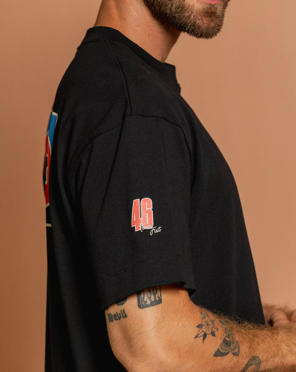 Camiseta Custom Sandboard Negra