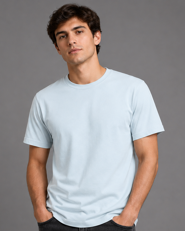 Camiseta Basica Holanda Baby Blue
