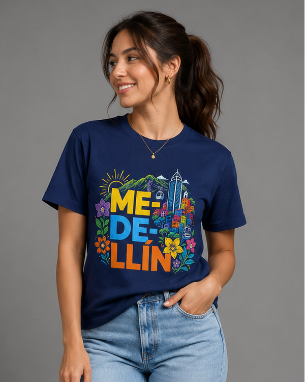 Camiseta Medellin Florece