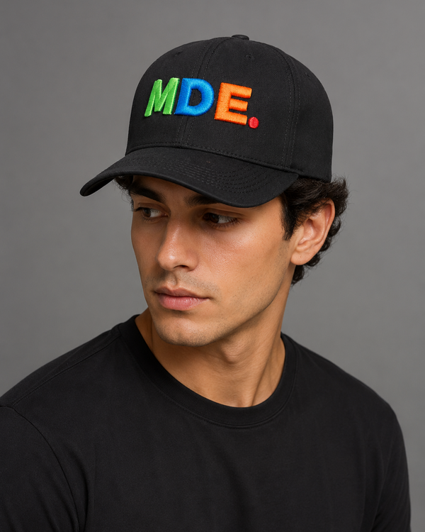 Gorra MDE negra Colores