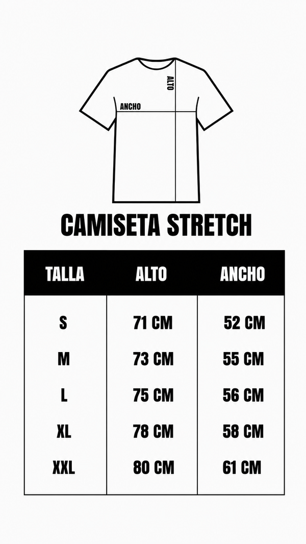 Camiseta Fist Basica Premium Stretch Negra