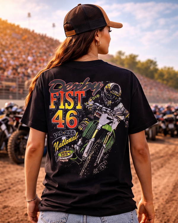 Camiseta 125-250 Negra