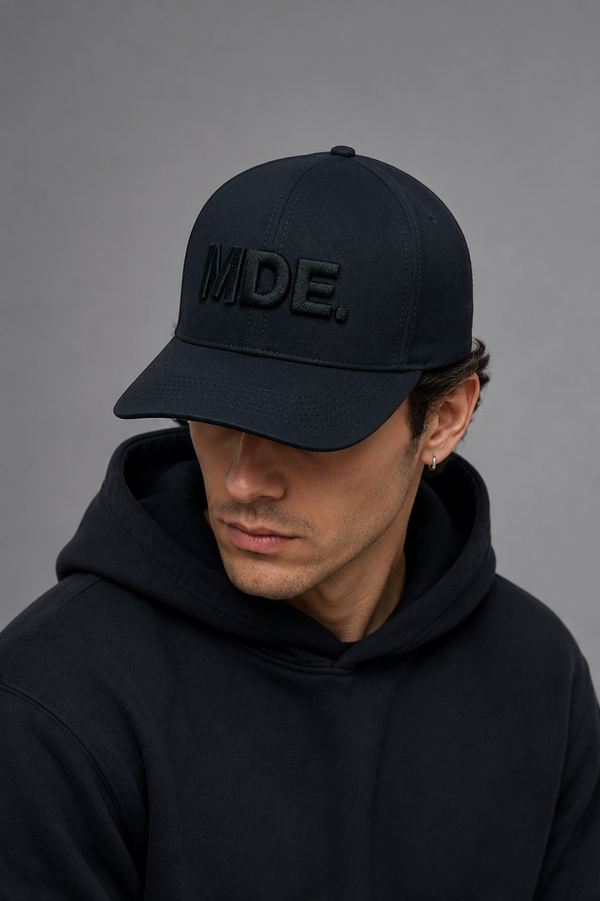 Gorra MDE Negro Negro