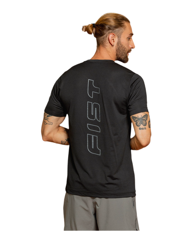 Camiseta Deportiva Hamilton Negra