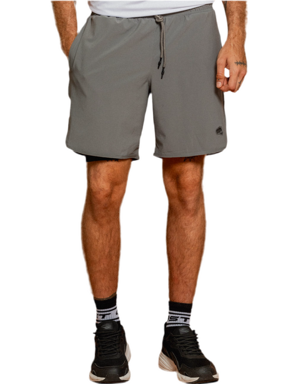 Pantaloneta Deportiva Sebasttian Gris