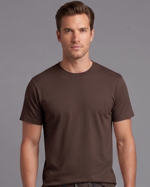 Camiseta Basica Premium Cotton Cafe
