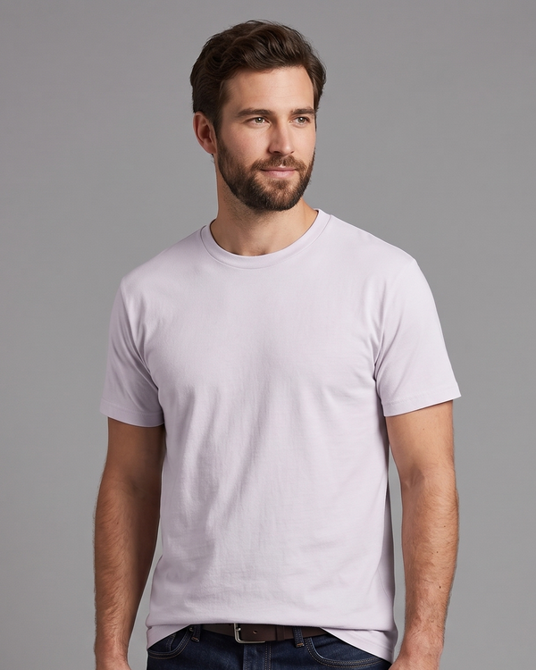 Camiseta Basica Premium Cotton Blanca