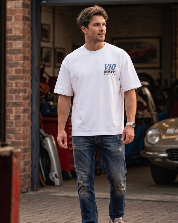 Camiseta V10 Blanca