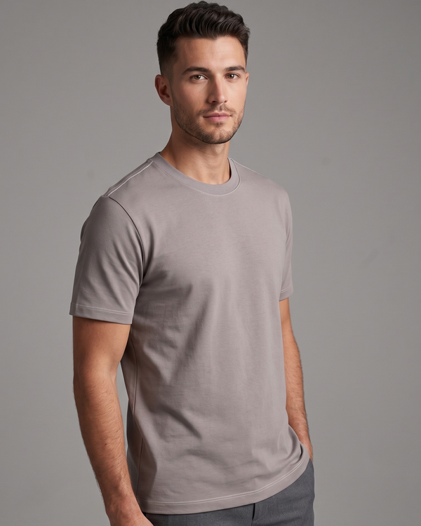 Camiseta Basica Holanda Gris