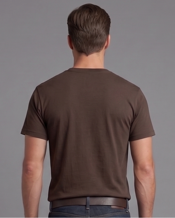 Camiseta Basica Premium Cotton Cafe