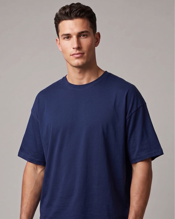 Camiseta Fist Basica Premium Stretch Azul Navy