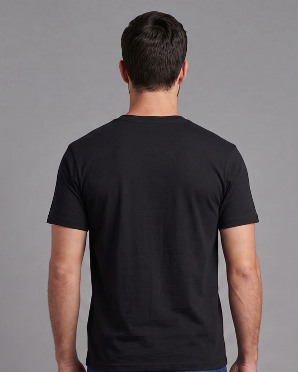Camiseta Basica Premium Cotton Negra