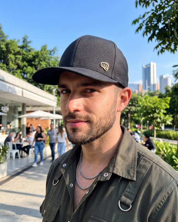Gorra Fist Pin Negra