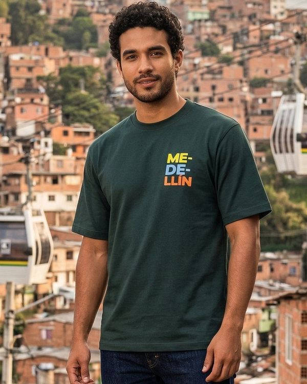 Camiseta Medellin Catar Verde