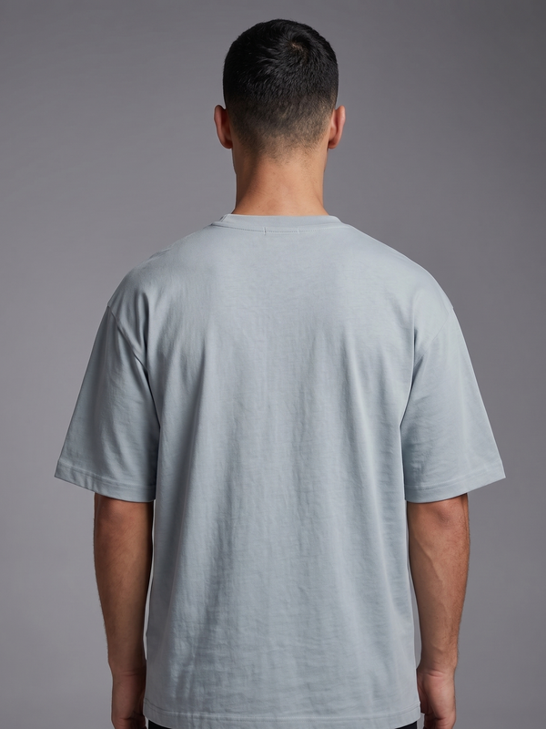 Camiseta Fist Basica Veta Gris