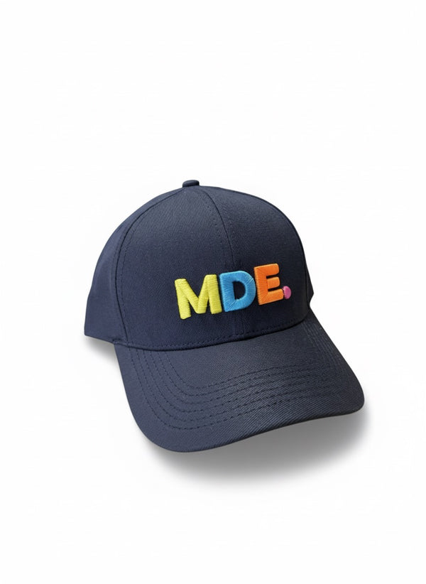 Gorra MDE azul colores