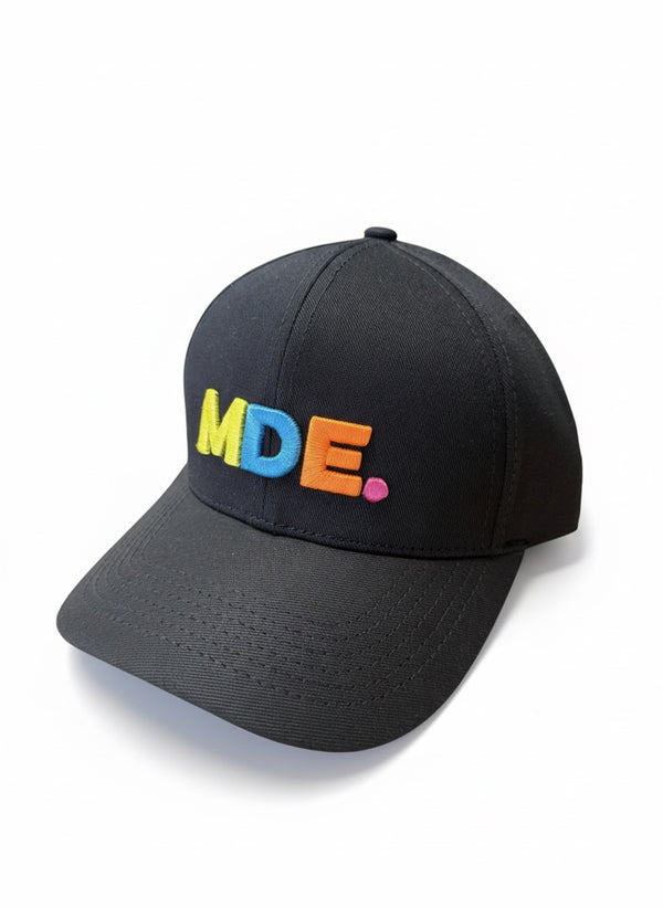 Gorra MDE negra colores