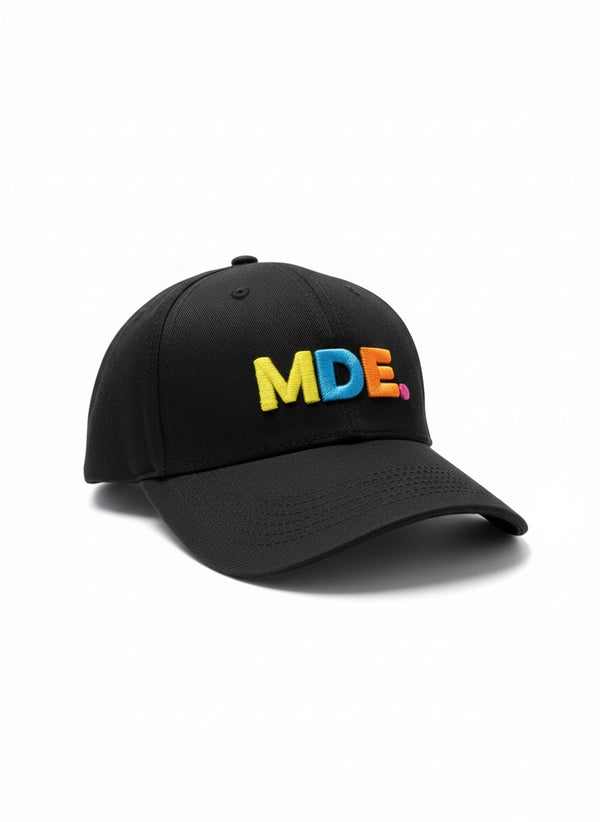 Gorra MDE negra colores