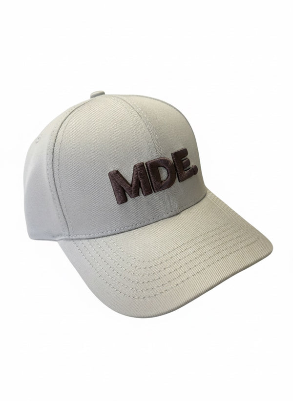Gorra MDE beige-cafe