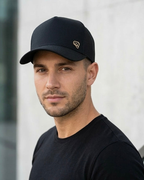 Gorra Basic Pin Negra Trucker