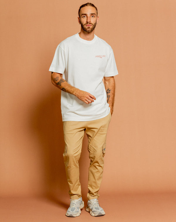 Camiseta Custom Mecanic Ivory