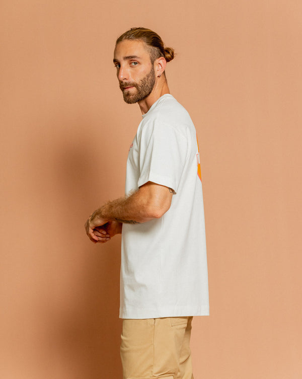 Camiseta Custom Mecanic Ivory