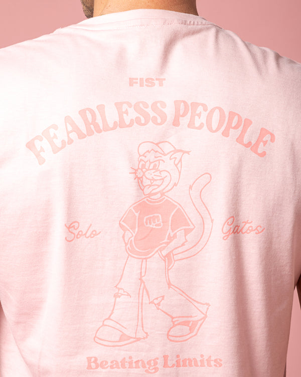 Camiseta Rosada Fearless