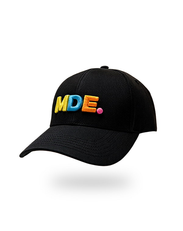 Gorra MDE negra colores