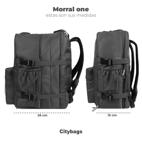 Morral One Expandible Azul