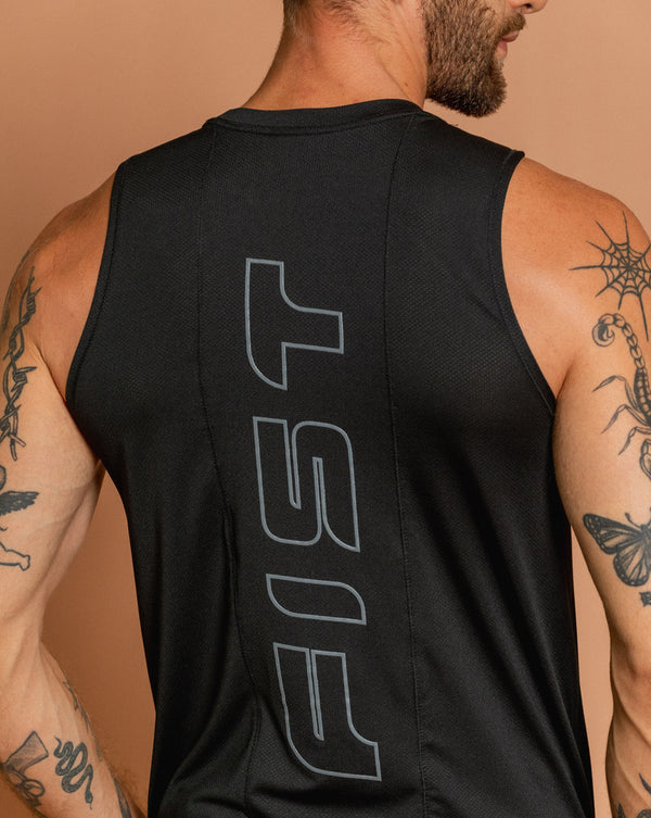 Camiseta Manga Sisa Deportiva Leclerc Negra