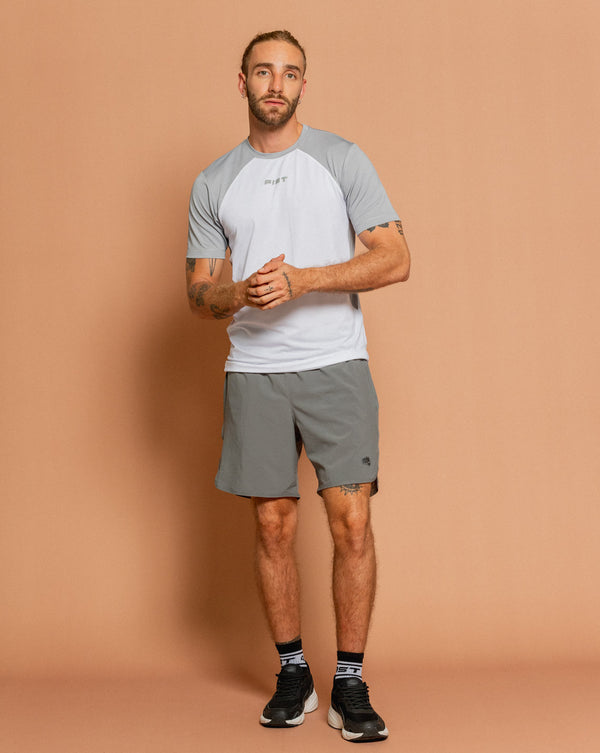 Pantaloneta Deportiva Sebasttian Gris