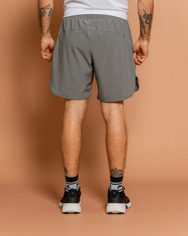 Pantaloneta Deportiva Sebasttian Gris