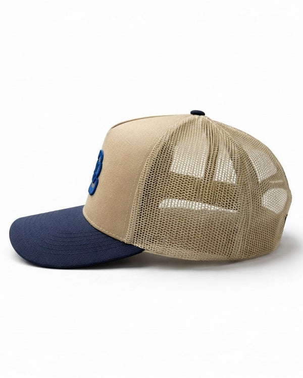 Gorra Fist Beige-Azul
